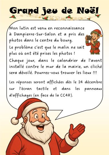 Jeu de Noël